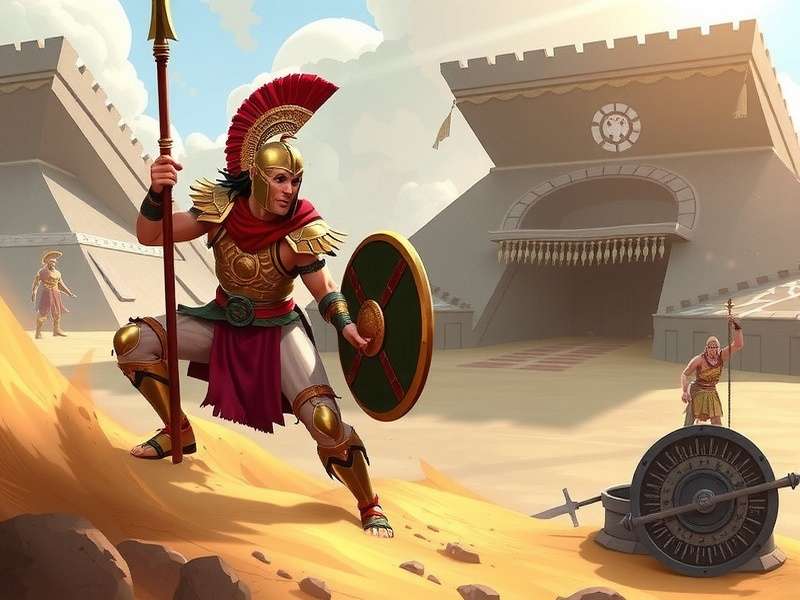 Epic gladiator battles in Goa setting Goa Gladiator Warriors game hero image